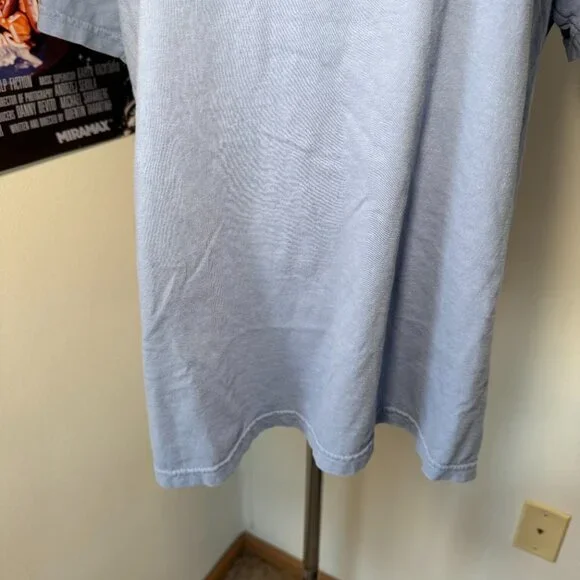 Disney Disneyland California Adventure Light Blue and White Graphic Tee Shirt - Picture 7 of 13